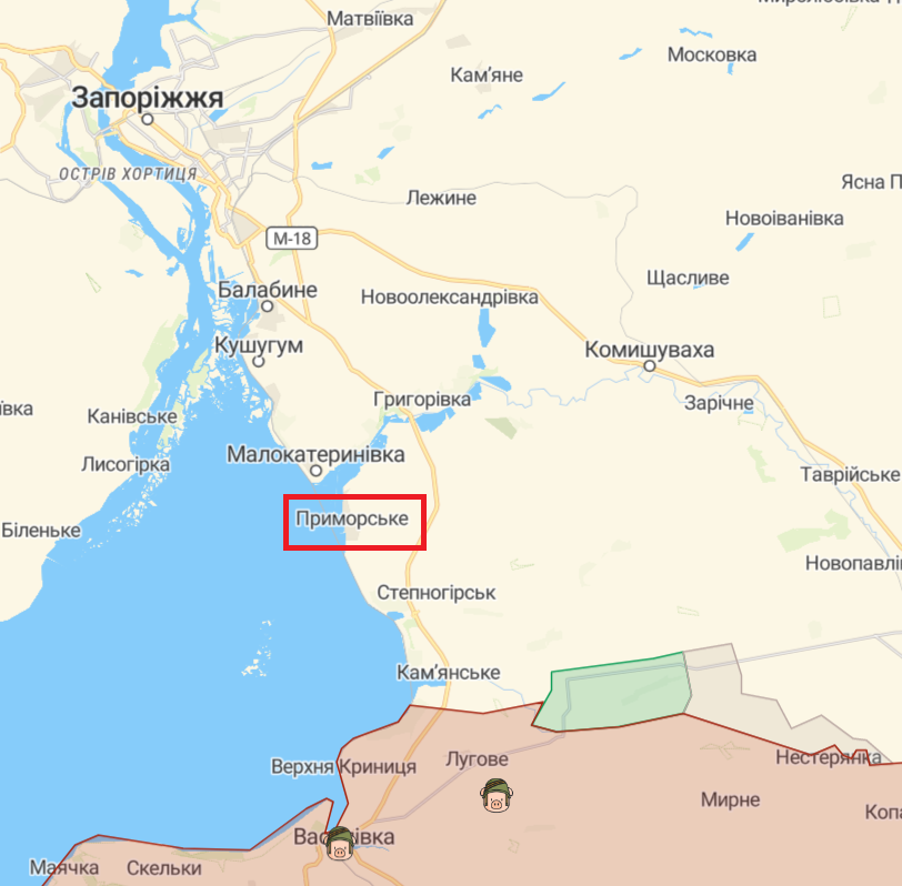 В селе возле Запорожья полиция задержала более 20 возможных коллаборантов