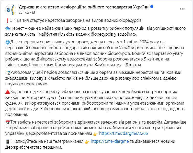 Українцям заборонили рибалити на водоймах і в річках: що трапилось і кого це не обходить