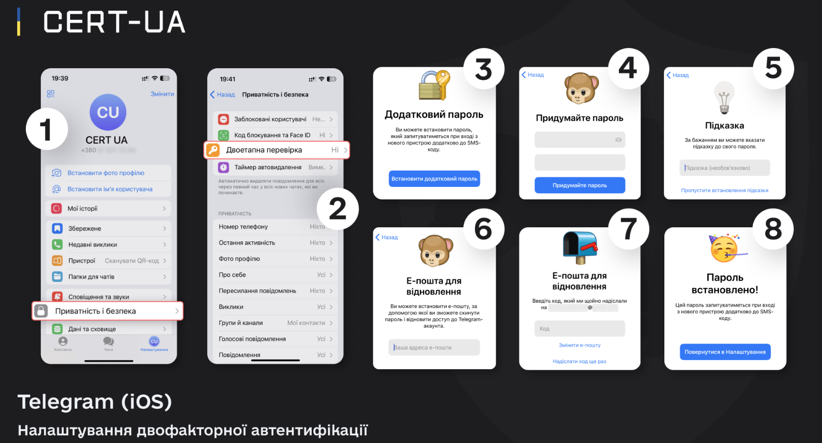 Это нужно знать каждому. Украинцам рассказали, как надежно защитить свои мессенджеры и аккаунты