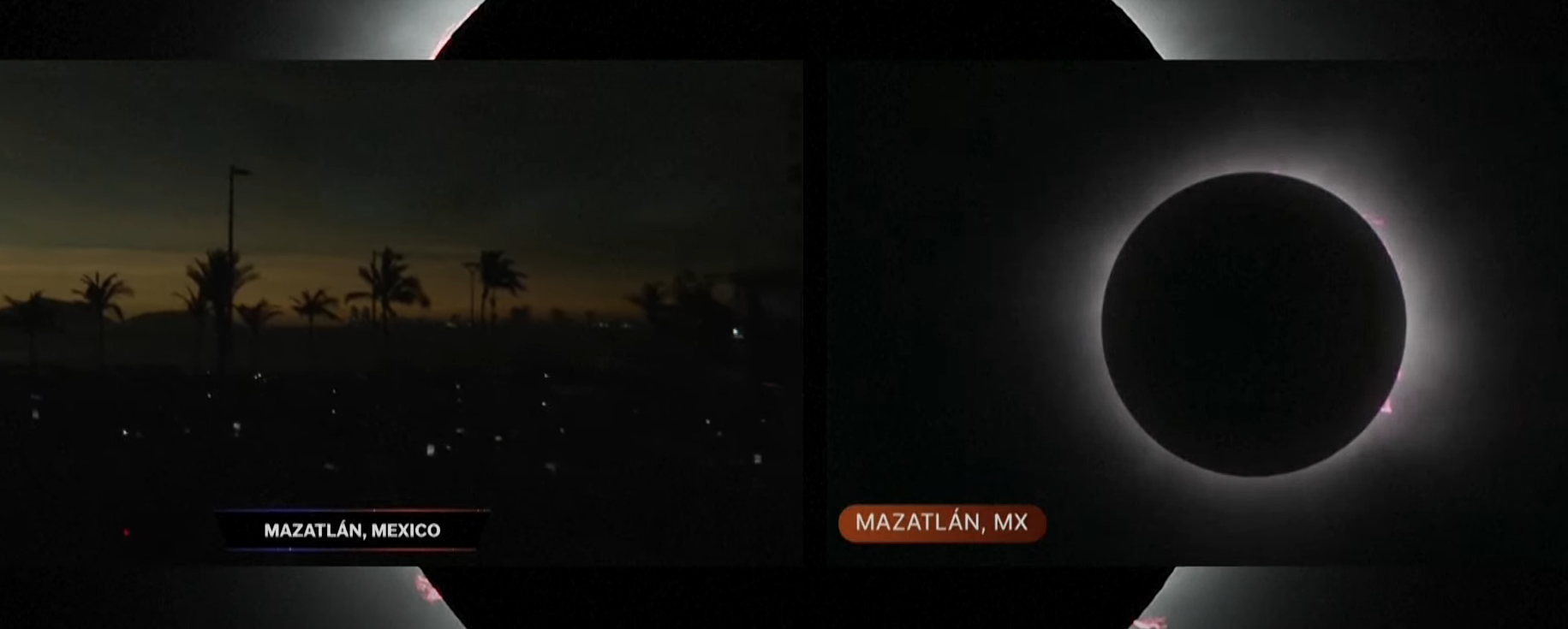 Мир увидел полное солнечное затмение. Невероятный момент сняли на видео