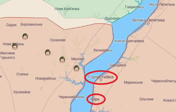 ЗСУ ударами з артилерії ліквідували десятки росіян у Херсонській області, - Генштаб