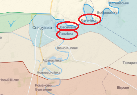 ВСУ продвигаются по всему фронту на юге Украины: обновлена карта боевых действий