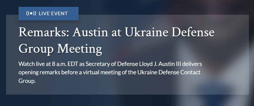 США проведуть наступного тижня чергове засідання "Рамштайну"