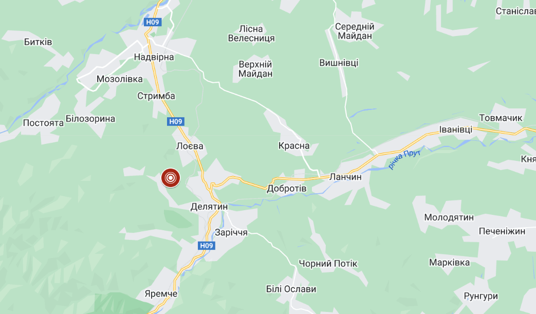 В Івано-Франківській області стався землетрус