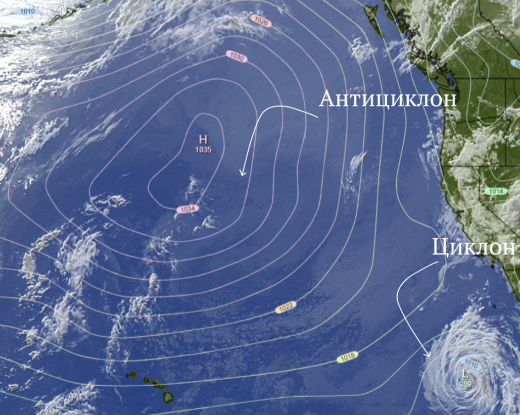На Україну насувається антициклон: чим він відрізняється від циклону і яку погоду принесе