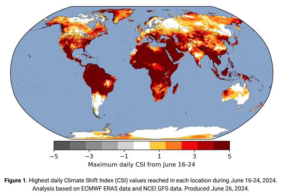 У червні надзвичайна спека "накрила" майже 5 млрд людей: які регіони постраждали найбільше