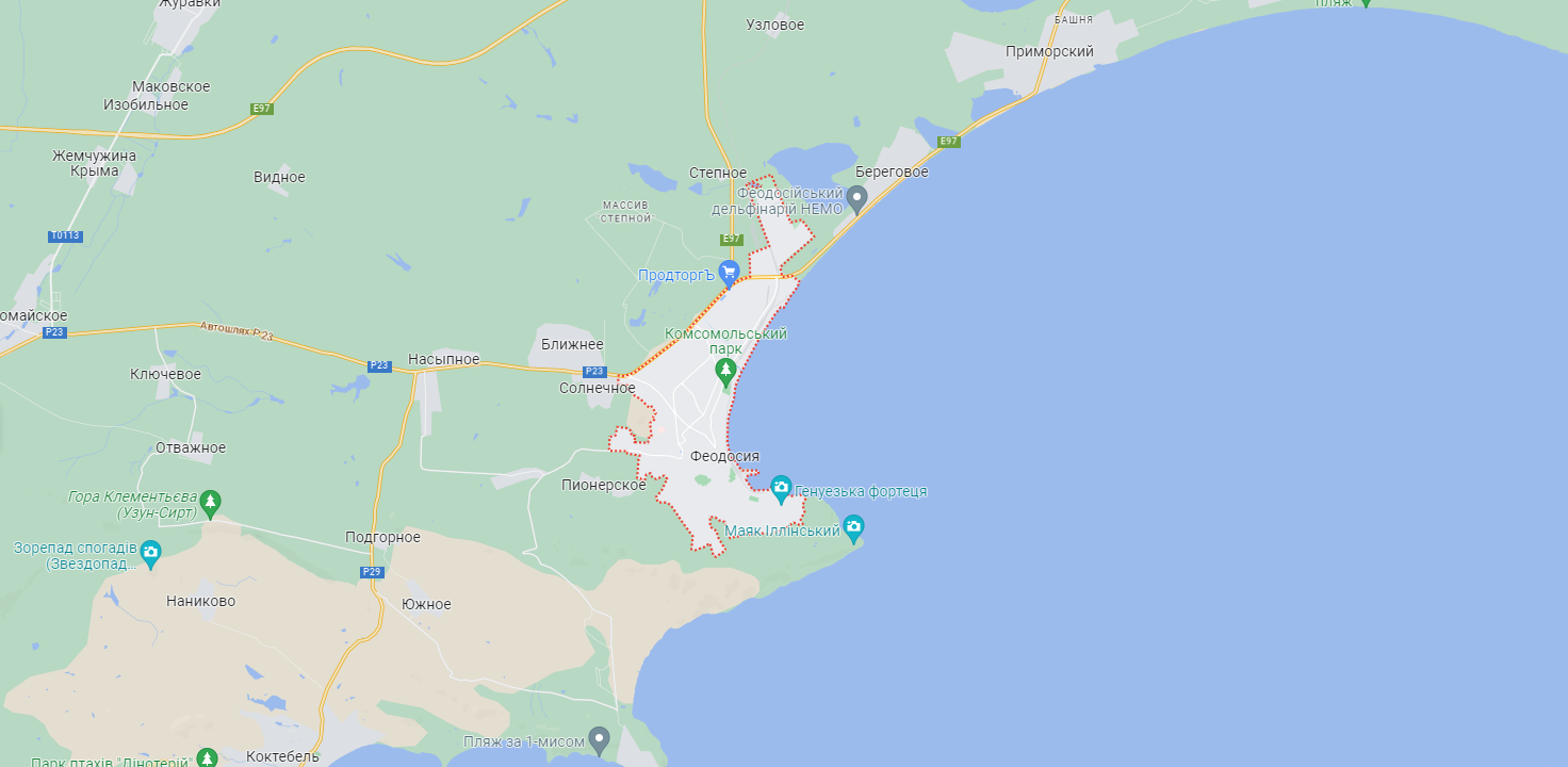 В Феодосии громко, в городе раздались два сильных взрыва