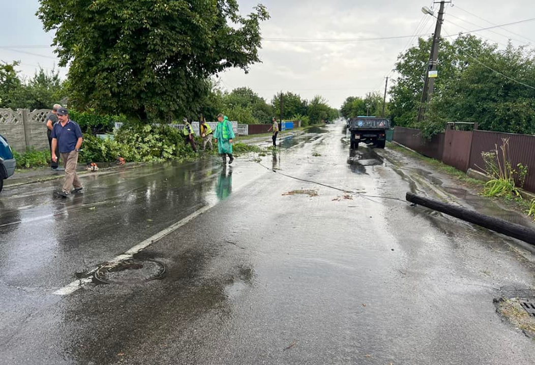 Потужні грози на тлі аномальної спеки: якої біди наробили в Україні дощі та шквали (фото, відео)