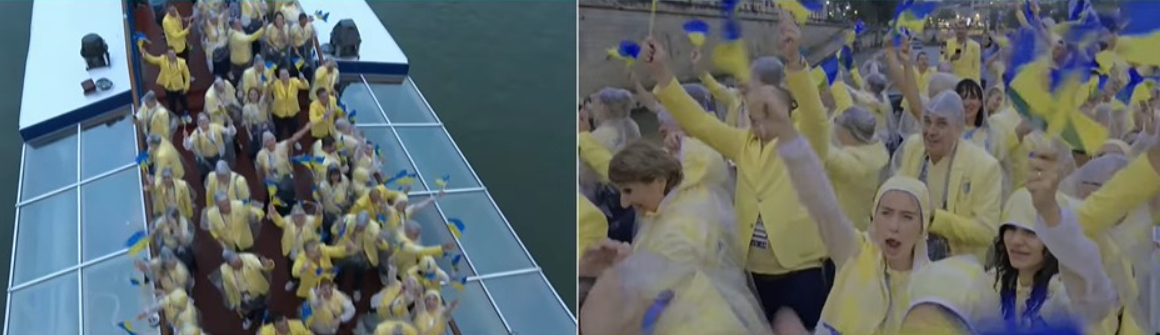 Олімпійські ігри 2024: яскраві фото і відео з церемонії відкриття в Парижі