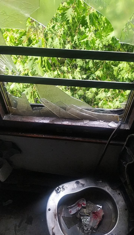 Один из регионов Украины "накрыла" непогода: последствия урагана (фото, видео)