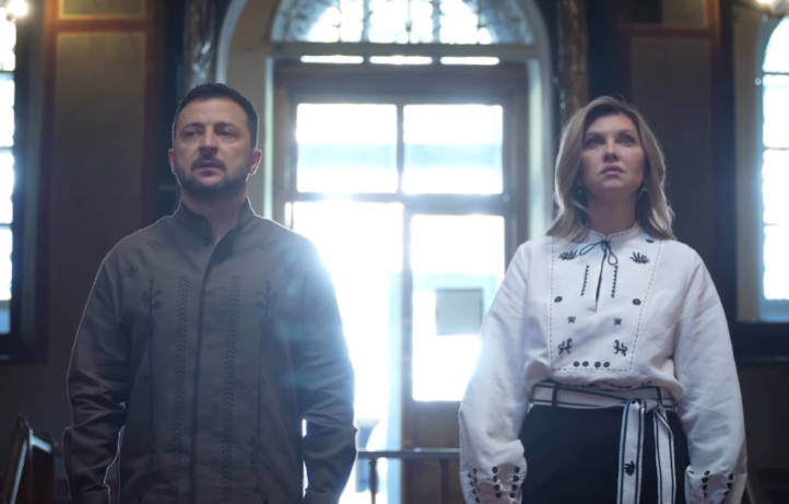 Скільки коштує чорно-біла вишиванка Олени Зеленської, яку вона вдягла на День Незалежності