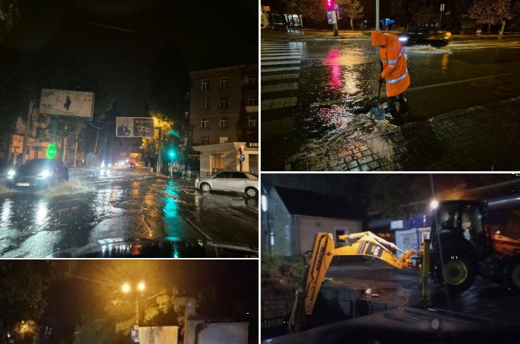 "Випало майже 70% місячної норми опадів". Як негода наробила лиха в Одесі (фото, відео)