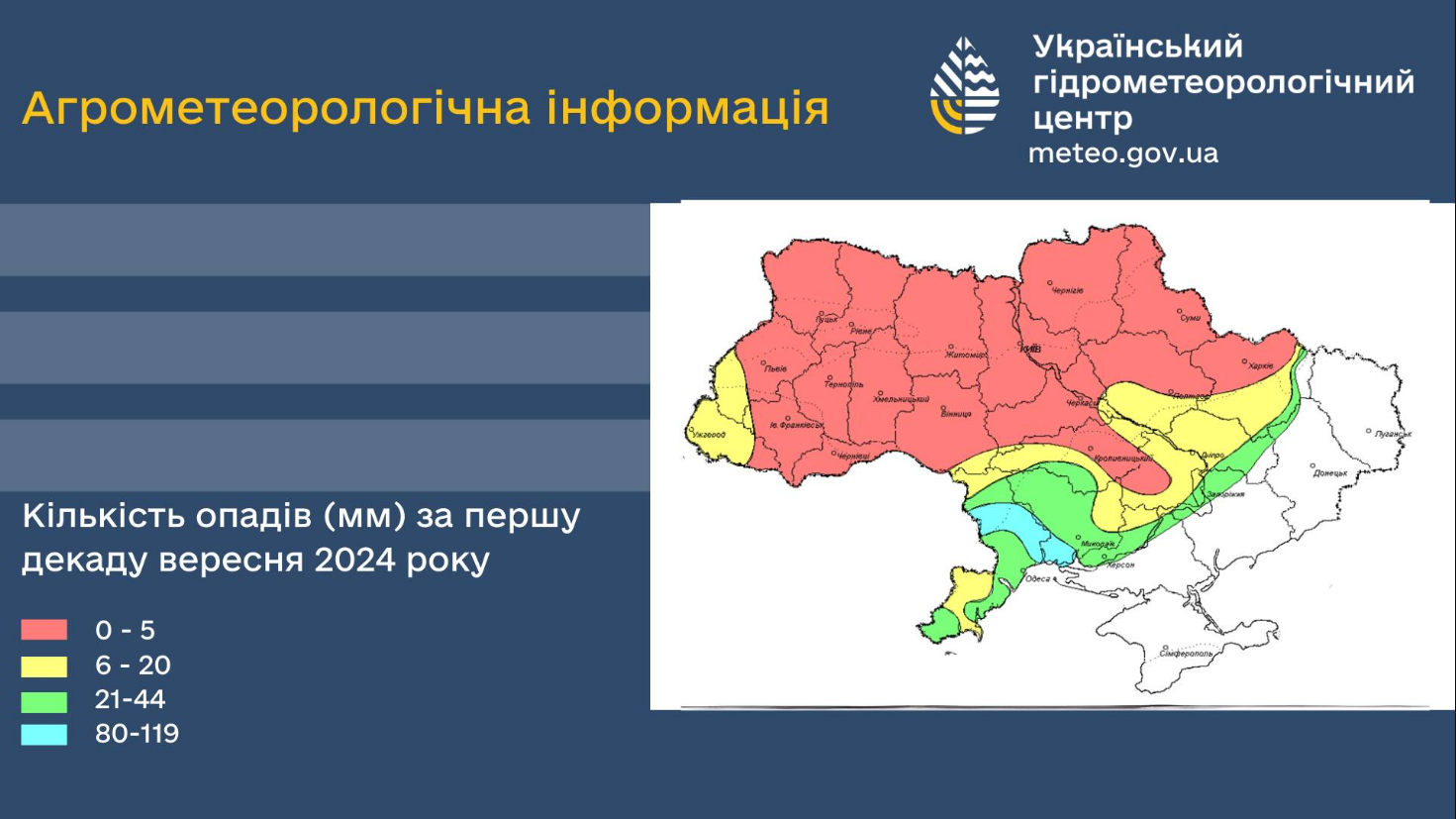 В Украине фиксируют дефицит осадков. Чем это может быть опасно