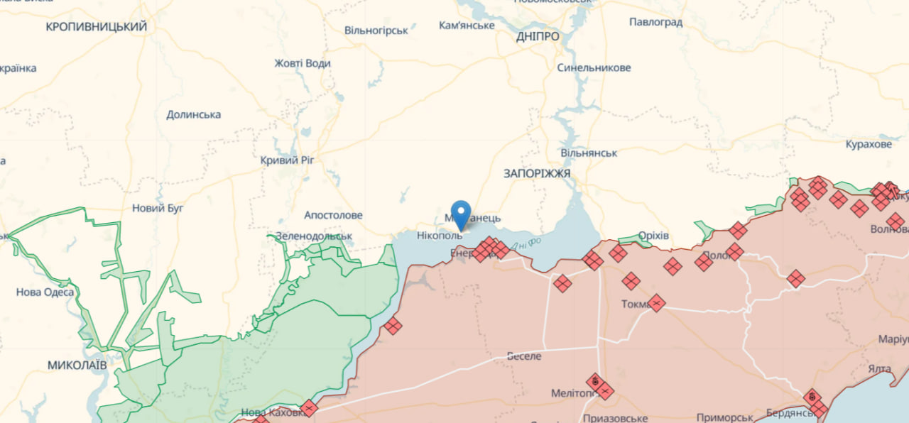 Росіяни обстріляли Нікополь та район: є постраждалий