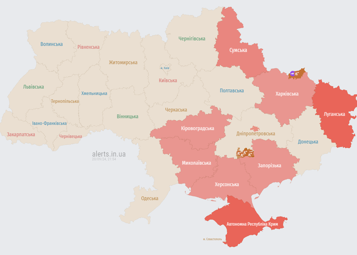 В Украине объявлена масштабная тревога из-за взлета МиГ-31К