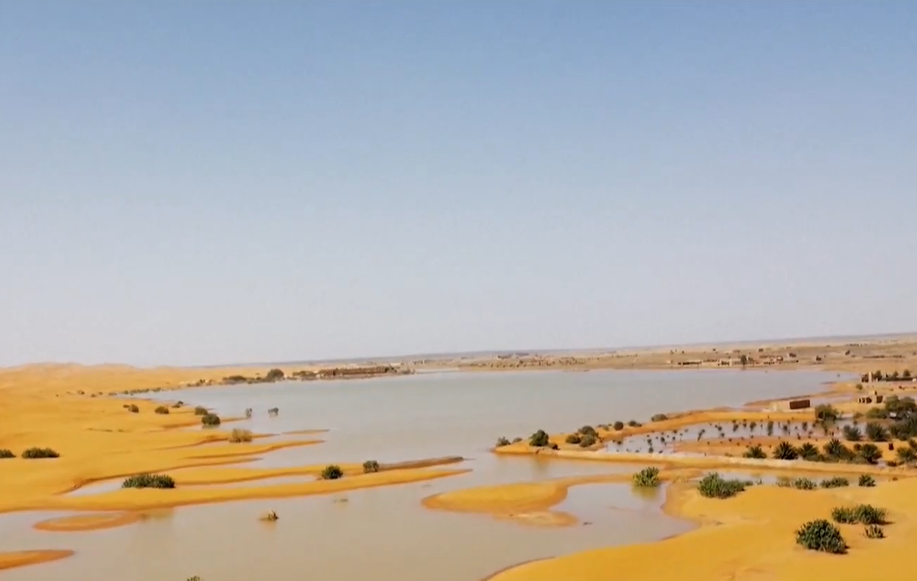 Мощные ливни затопили Сахару: невероятные кадры из пустыни