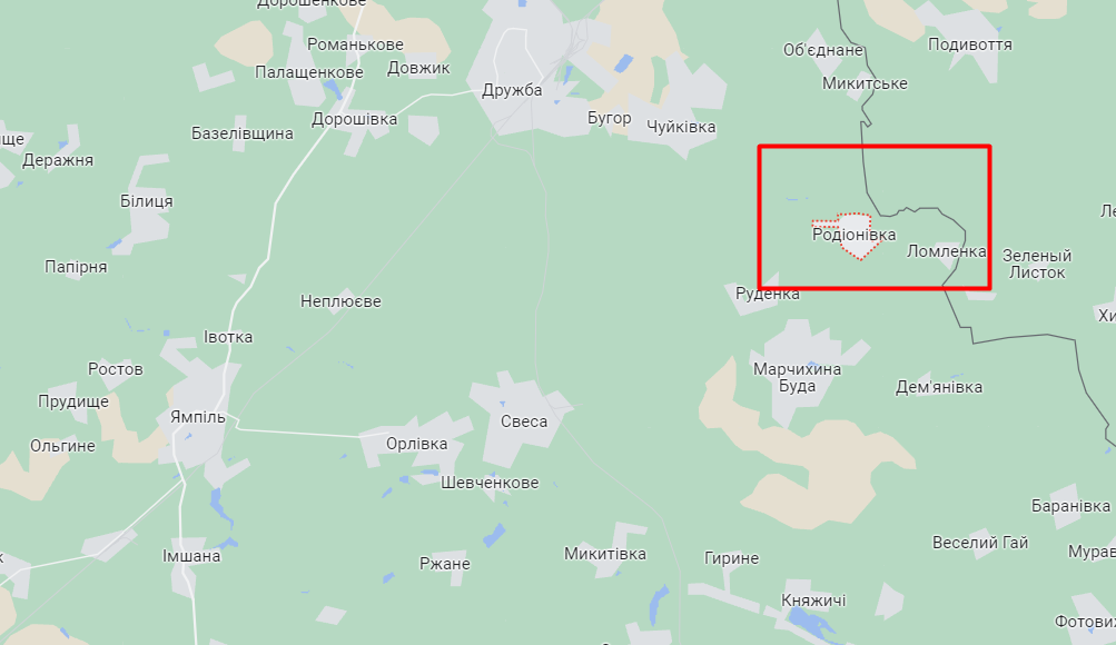 Російська ДРГ намагалась проникнути в Сумську область