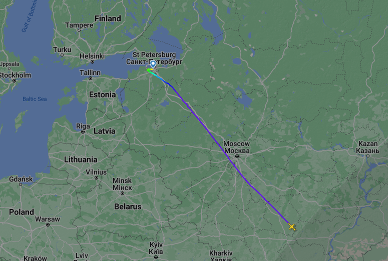 Літаки Пригожина помітили в Москві та Петербурзі, - "Гаюн"