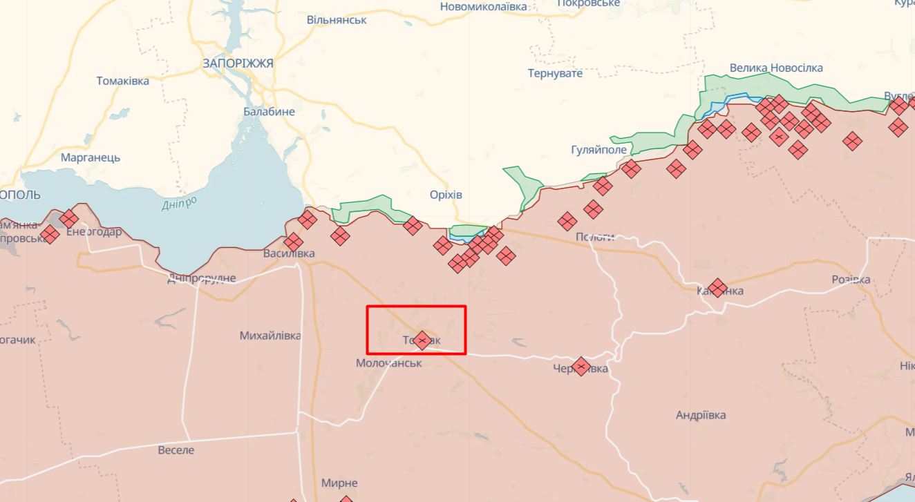 Отримує гучні вітання. В окупованому Токмаку пролунали вибухи, - Федоров