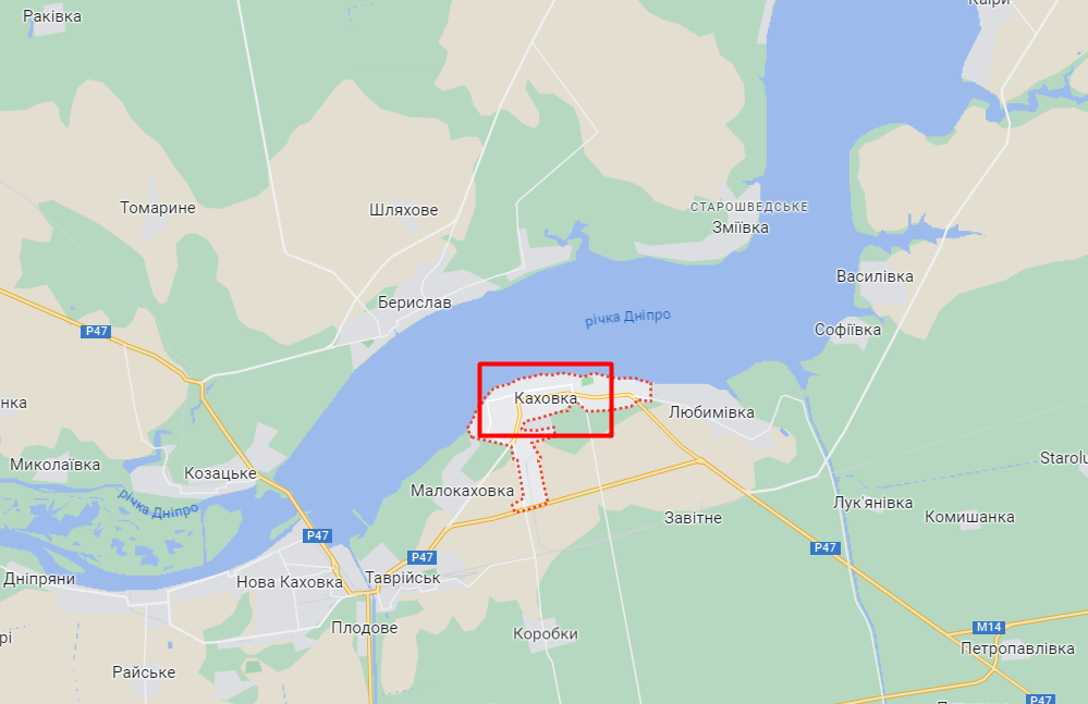 У тимчасово окупованій Каховці пролунала серія вибухів