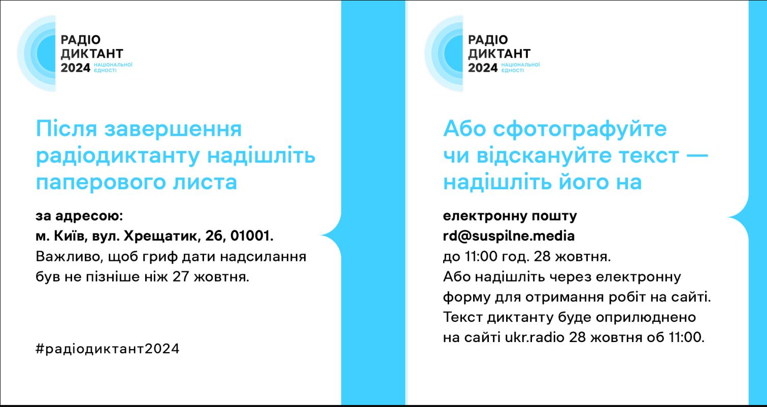 "Магія голосу". Як і коли можна буде перевірити радіодиктант