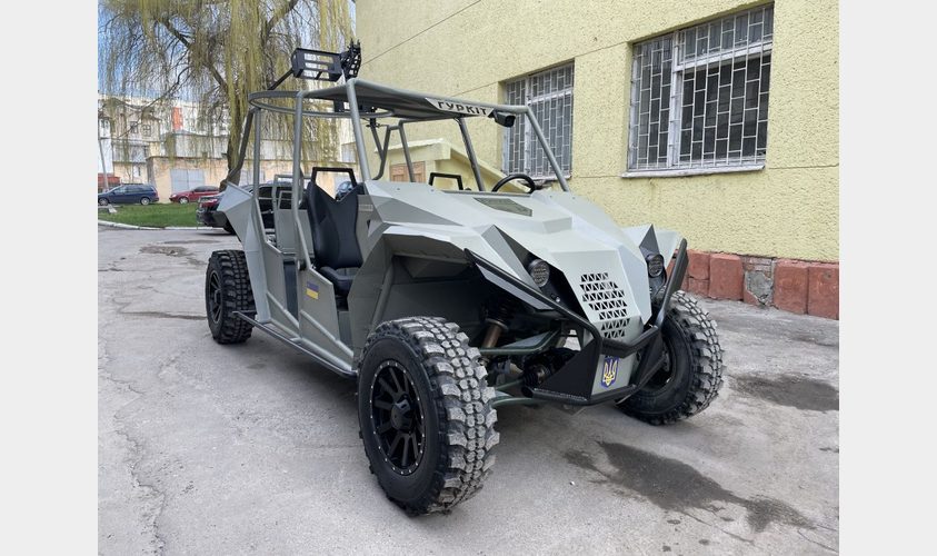 Створювали 7 місяців. З'явилися фото унікального багі для українських воїнів "на нулі"