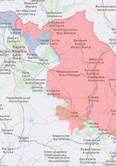 Карта войны. Где идут ключевые бои и есть ли угроза атаки на север Украины