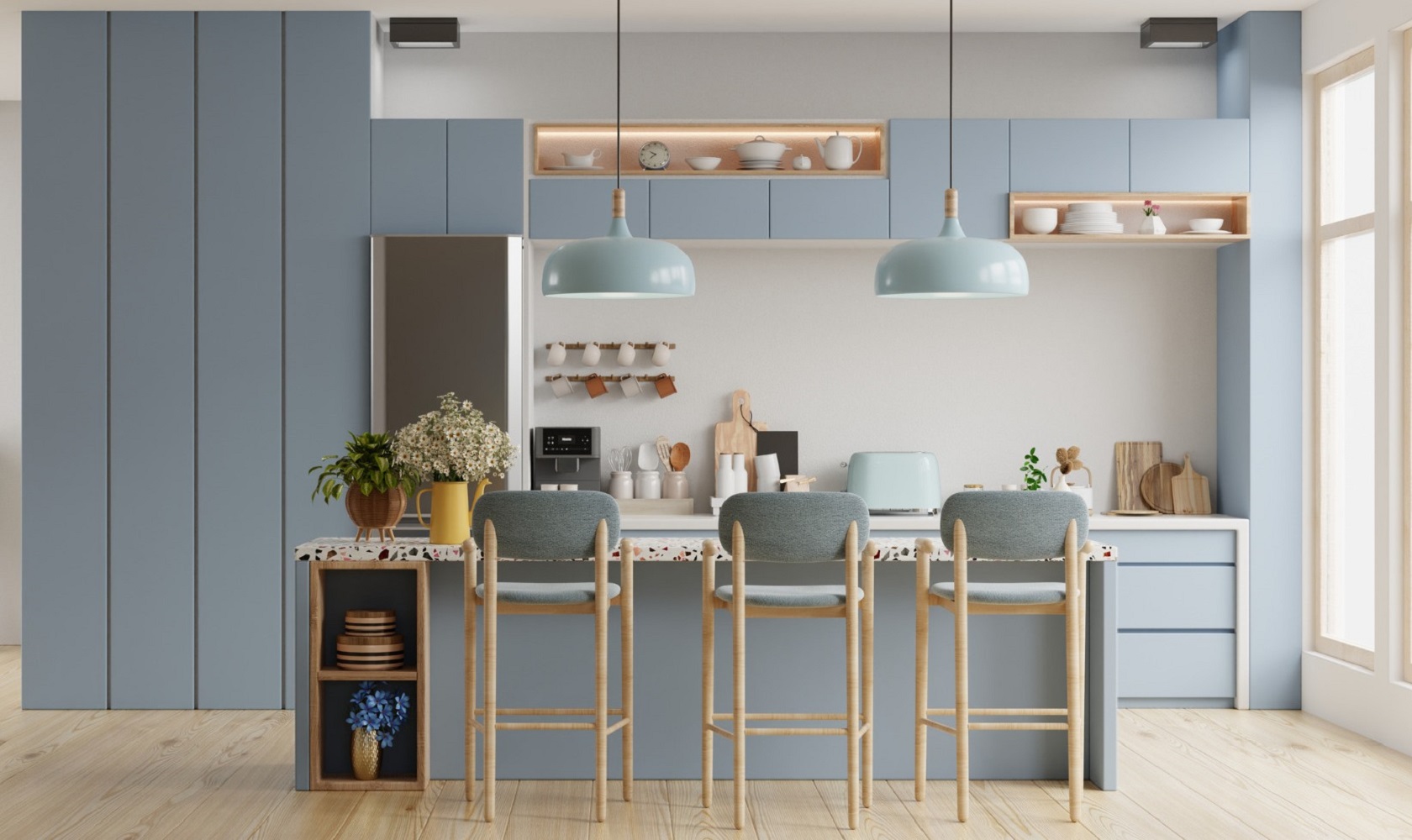 Трендові кольори для кухні: 5 наймодніших рішень