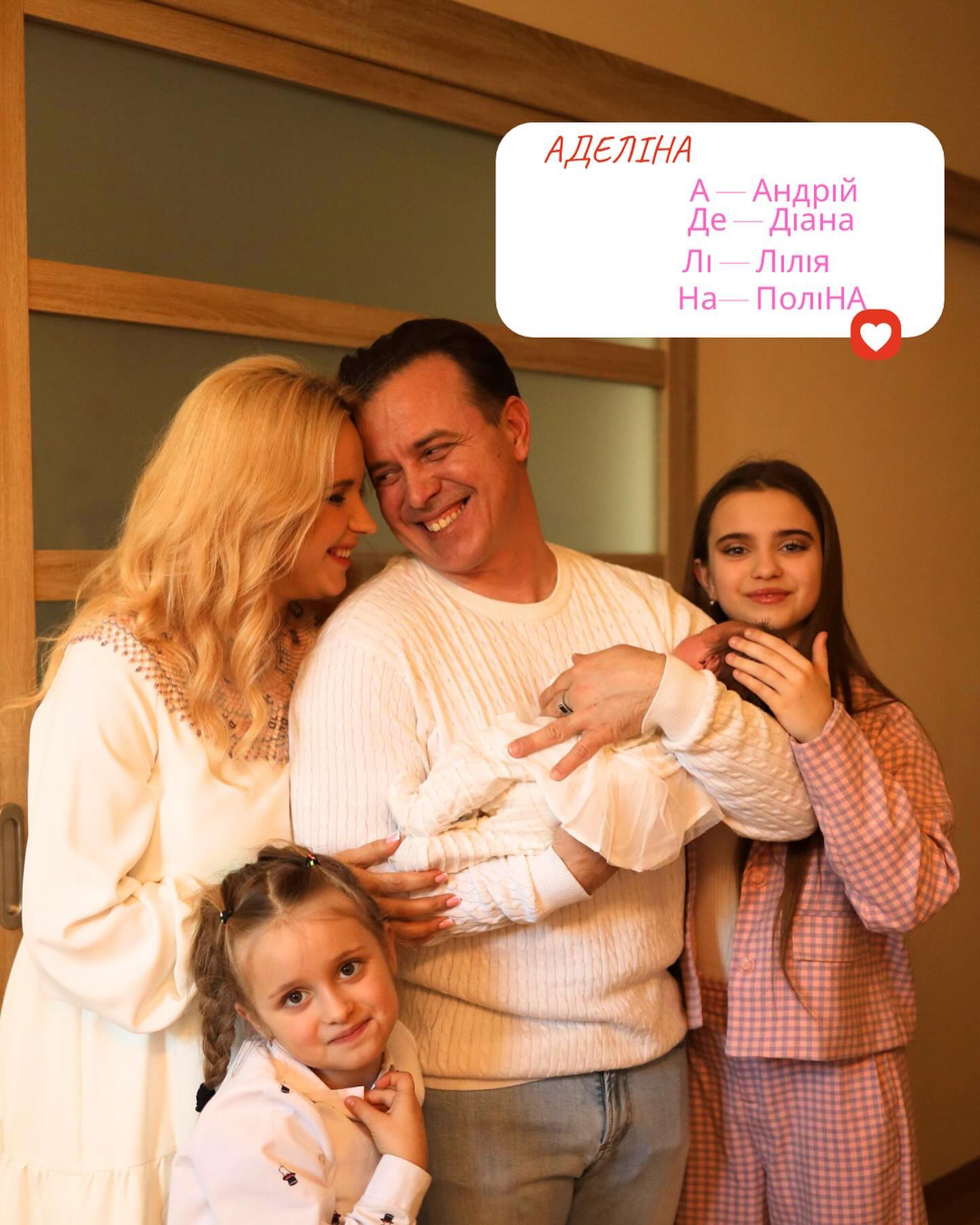 Лілію Ребрик розкритикували за вибір "не українського" імені для новонародженої донечки: вона відповіла