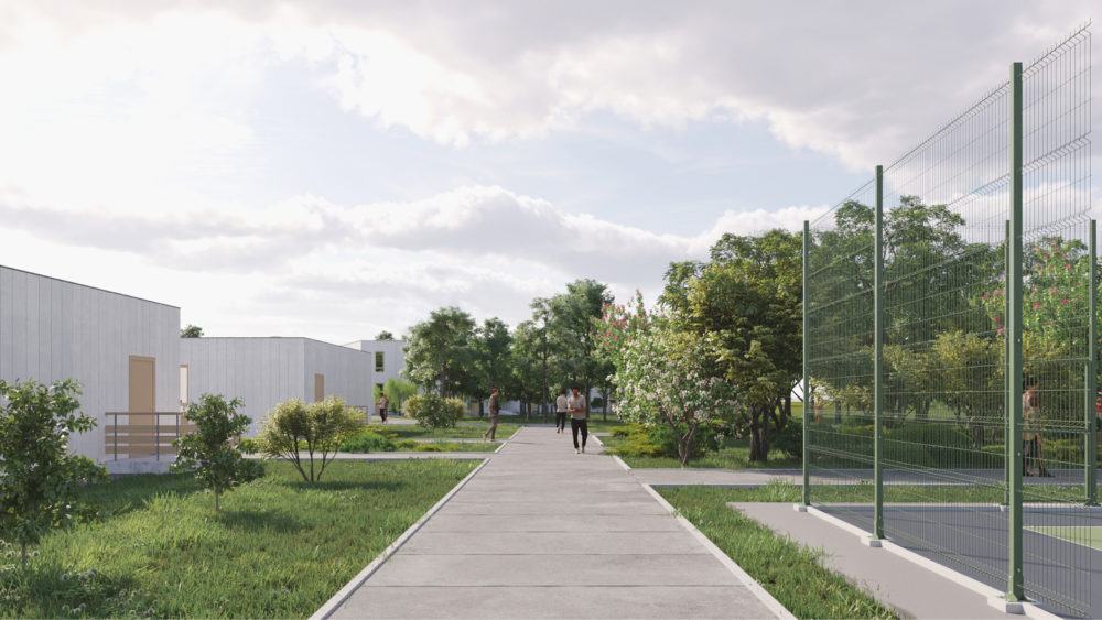 Дивіться, як виглядатиме житло для переселенців, яке зведуть вже цього літа (фото)