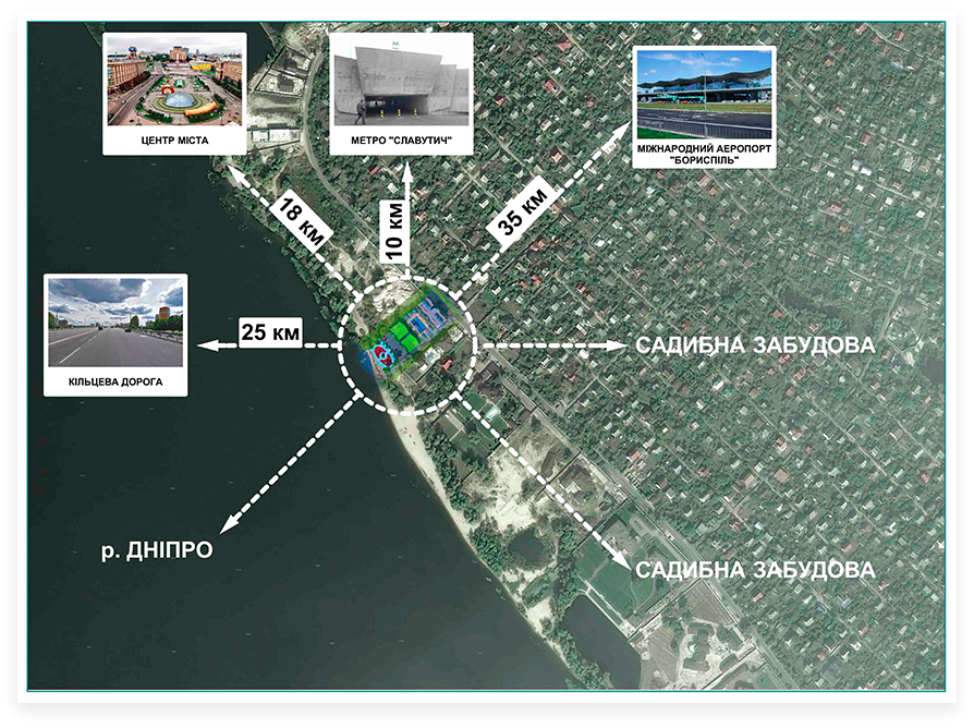 В київському ЖК "SKY RIVER" на березі Дніпра продається видова квартира