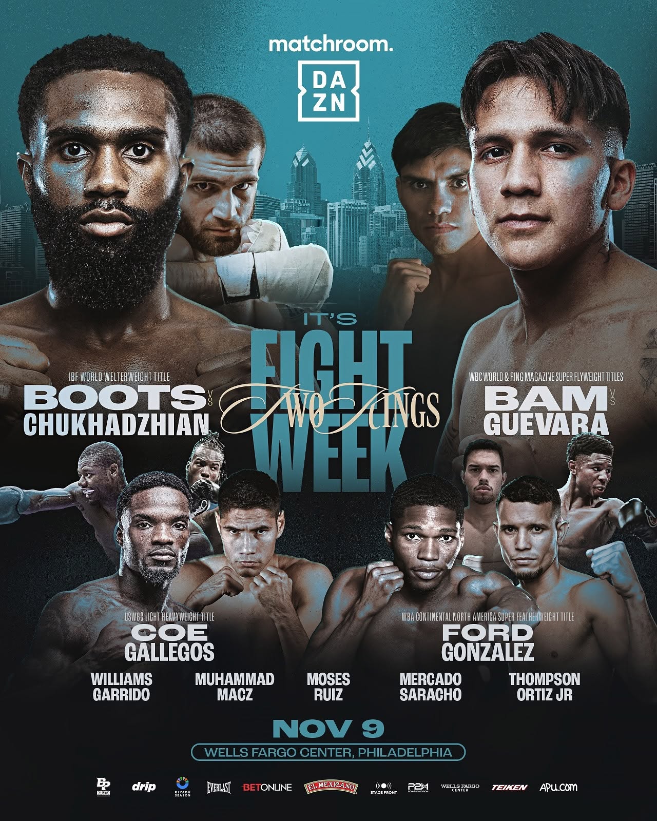 Украинский боксер провел битву взглядов перед поединком за титул чемпиона мира