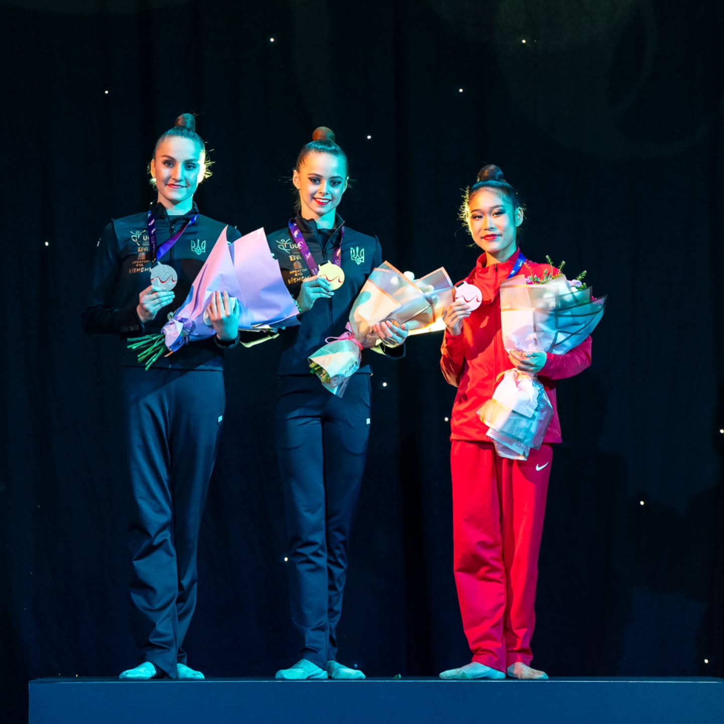 Гімнастки Онофрійчук та Каріка відкрили сезон Гран-прі подвійною перемогою