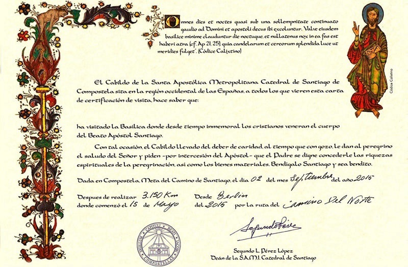 Українець подолав паломницький Шлях святого Якова, щоб зібрати гроші на лікування військових