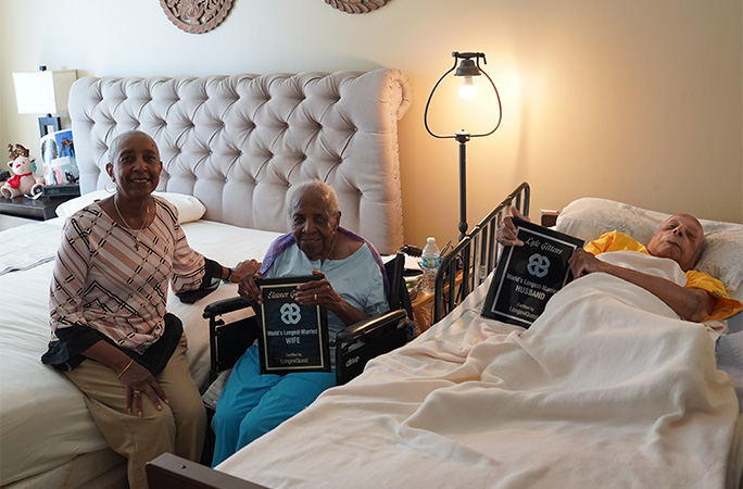 "Мы просто любим": пара из США побила мировой рекорд долголетия - им вместе 216 лет