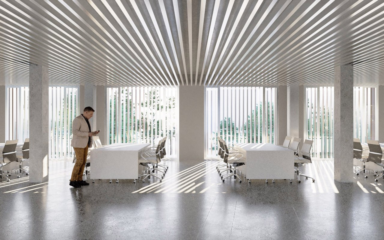 Дивіться, як виглядатиме зруйнований університет в Ірпені після відбудови (фото)