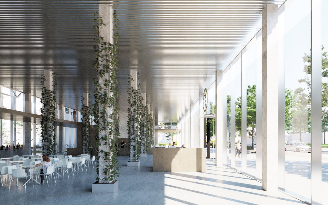 Дивіться, як виглядатиме зруйнований університет в Ірпені після відбудови (фото)