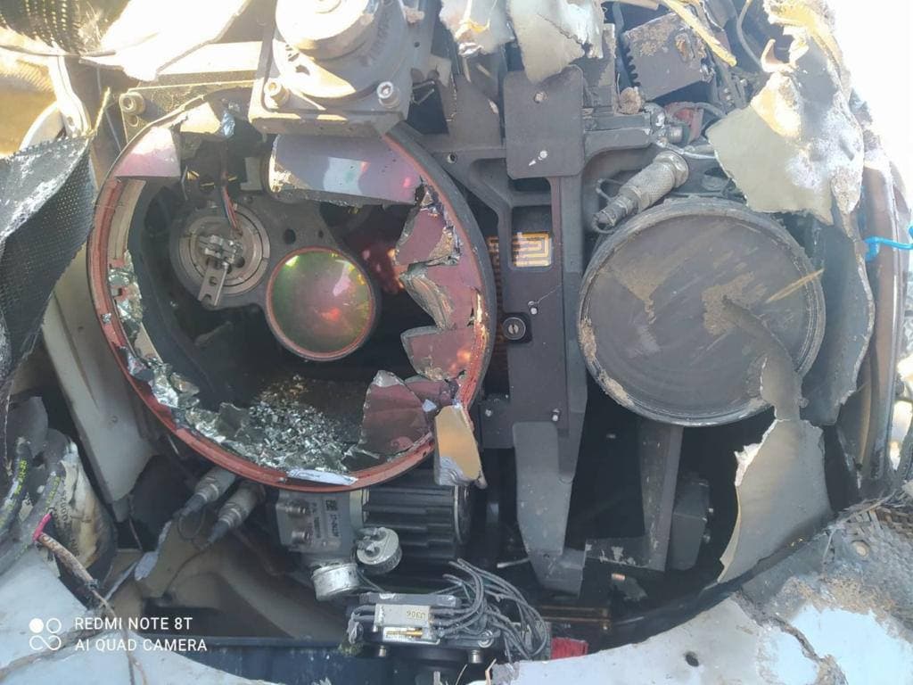 У Житомирській області збили російський безпілотник "Форпост" (фото)