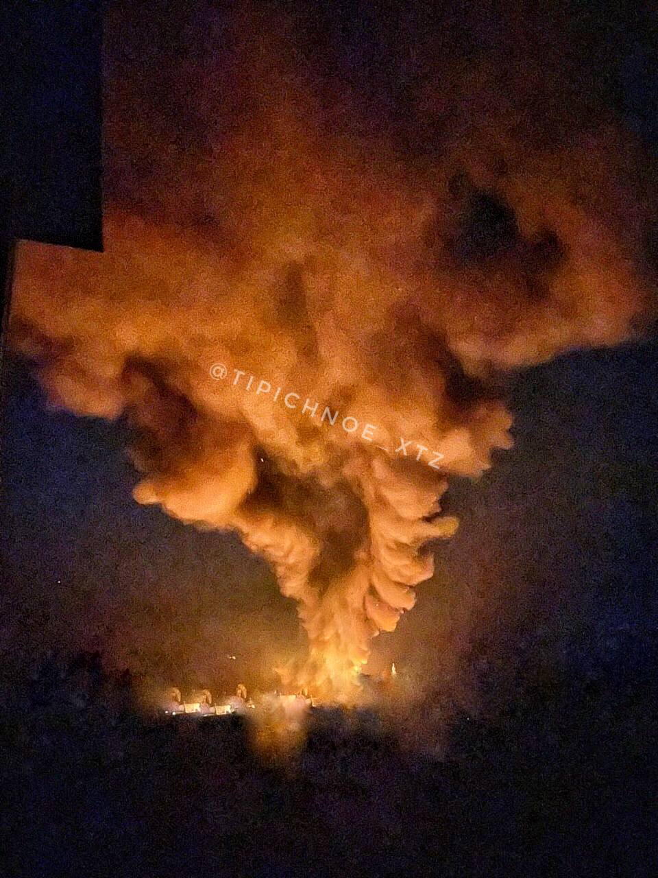 В Харькове прогремели взрывы, в одном из районов начался пожар