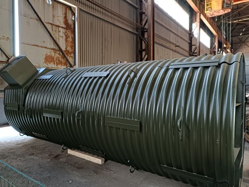 "Метинвест" разработала модульные укрытия для военных