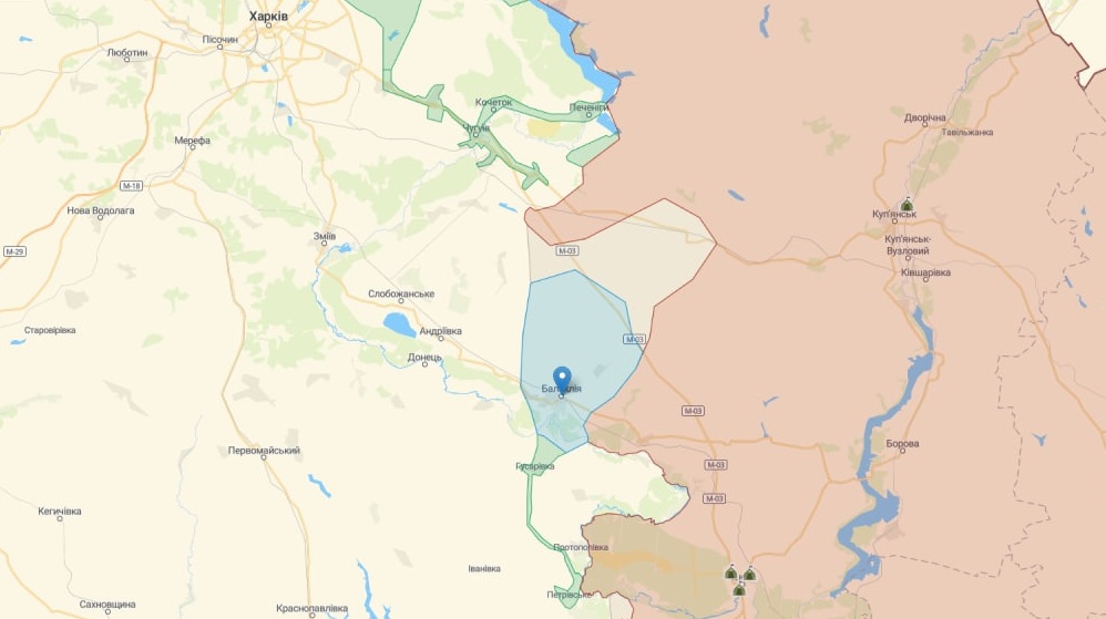 Украинские военные деоккупировали Балаклею