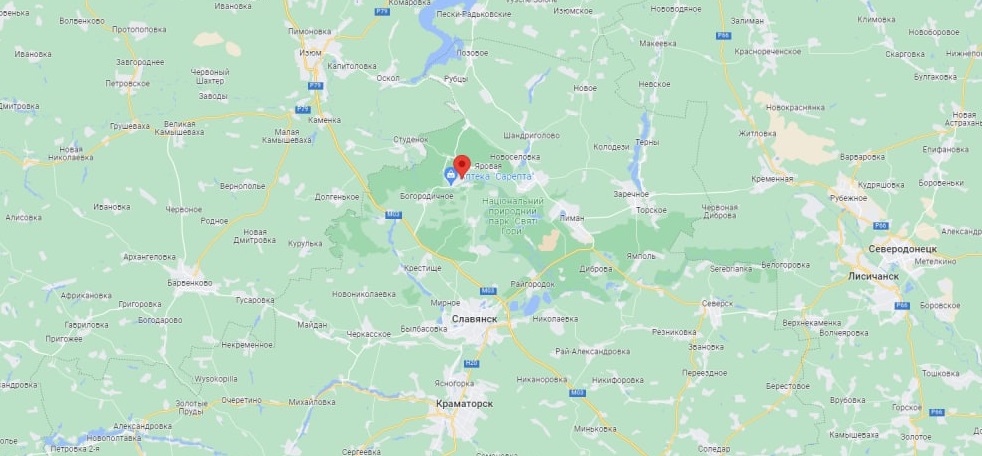 Украинские военные зашли в Святогорск