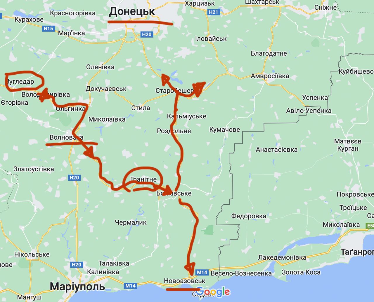 РФ з-під Вугледару перекидає техніку в район Бахмута та Донецька, - радник мера Маріуполя