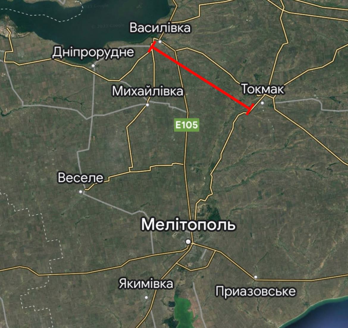 Окупантам все тривожніше. У Запорізькій області росіяни закликають мешканців евакуюватися