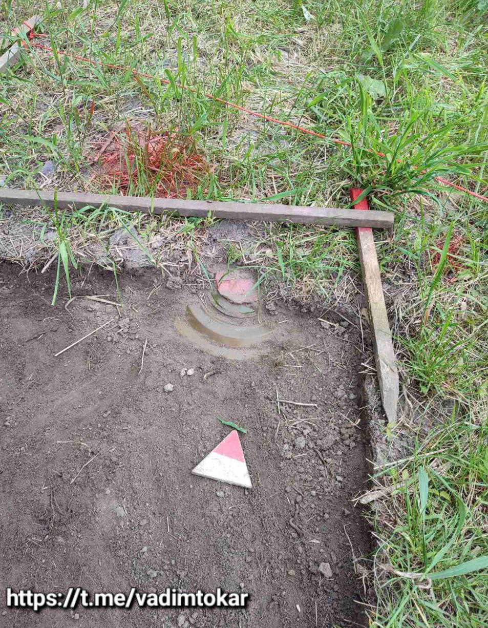 В Киевской области нашли и обезвредили мину