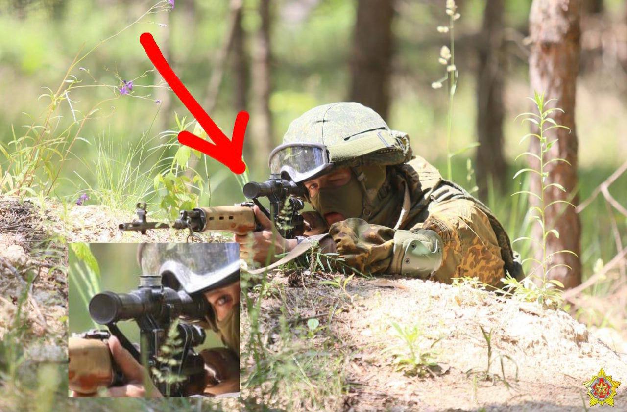 Даже крышки с прицелов не снимают. Пограничники высмеяли учения ССО Беларуси