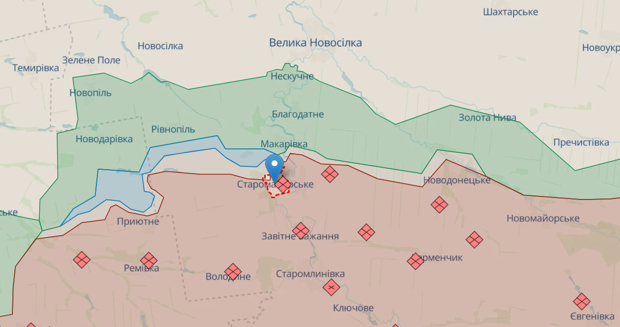 У Силах оборони розкрили деталі просування у районі Старомайорського