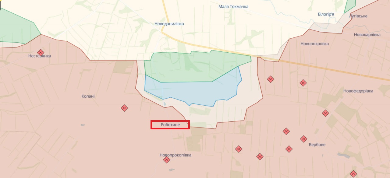 РФ намагається повернути втрачені позиції західніше Старомайорського та Роботиного, - Генштаб