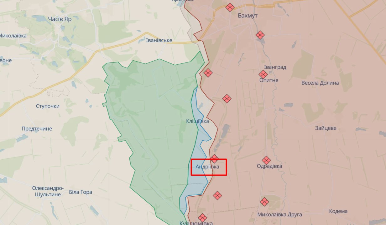 Українські війська оволоділи Андріївкою, - Генштаб