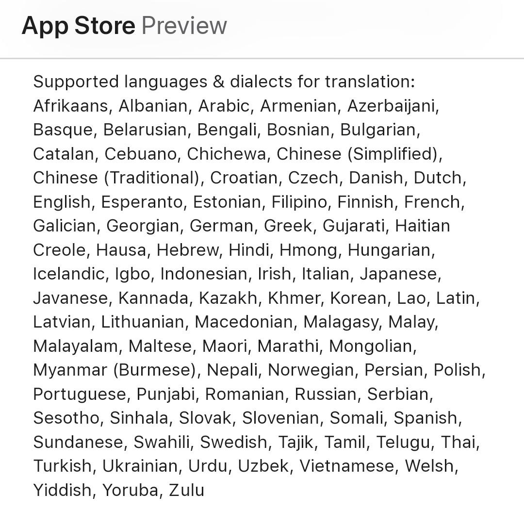 Перекладач Apple отримав важливе для українців оновлення